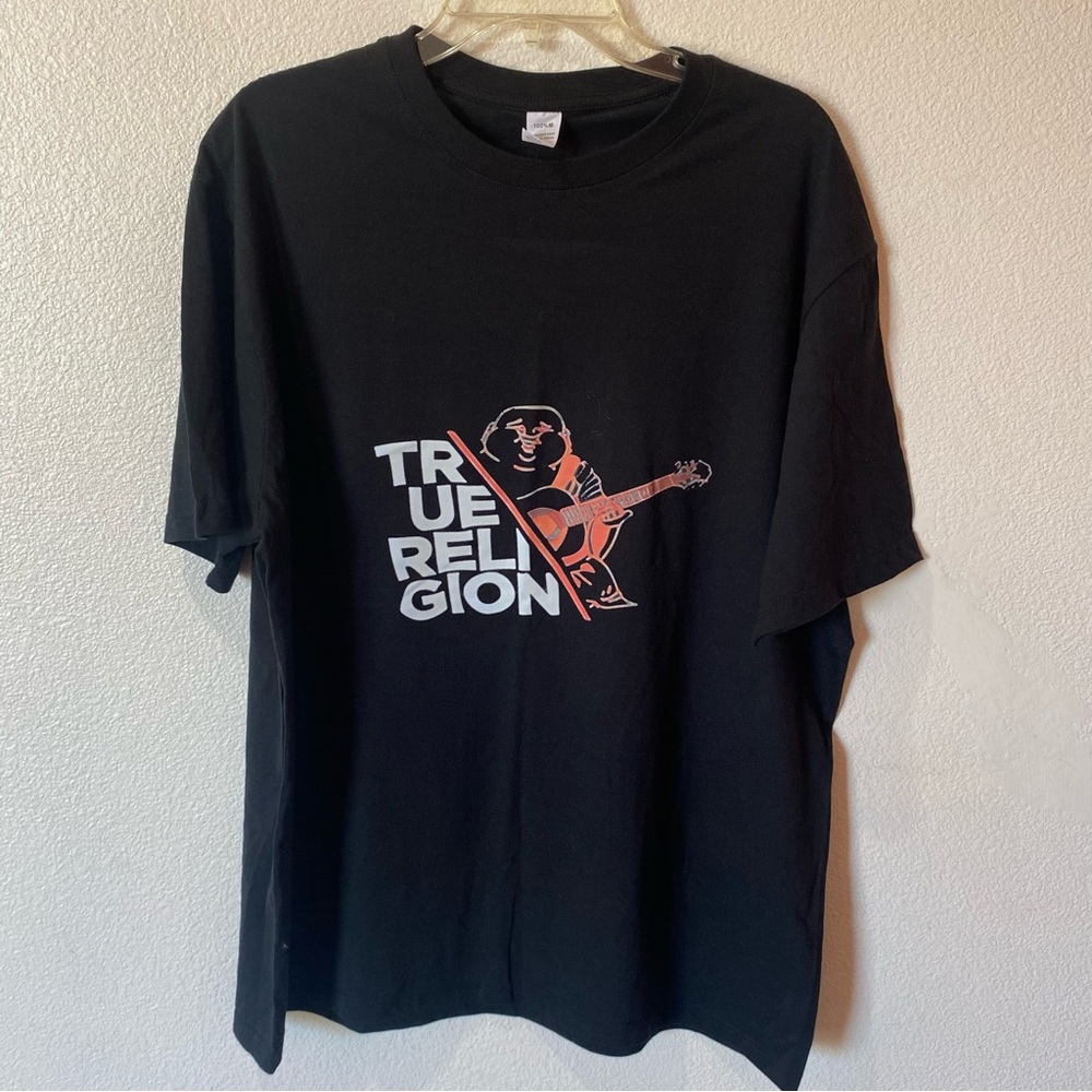 Black Graphic Tee Mens Size XL Black Graphic Tshirt